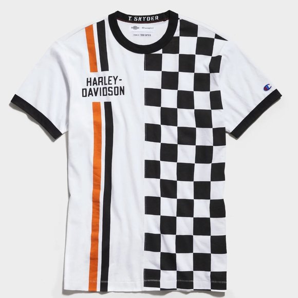 NWT Harley Davidson x Champion by Todd Snyder Racing T-Shirt Small